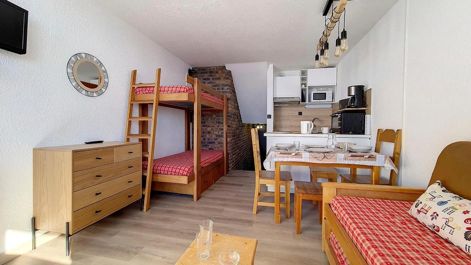 Studio Lumineux 4 Pers, Acces Pistes, Balcon So, Pres Commerces Et Remontees, Non Fumeur, Animaux Refuses - Fr-1-344-990 Saint-Martin-de-Belleville Apartment